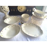 6 Stück W.s. George Radisson Servierteile Set, Petite Flowers von LindsayJanesCottage