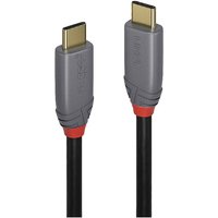USB-Kabel usb 3.2 Gen2x2 usb-c® Stecker, usb-c® Stecker 0.50 m Schwarz, Grau 36900 - Lindy von Lindy