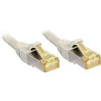 47263 RJ45 Netzwerkkabel, Patchkabel cat 6a (Rohkabel cat 7) s/ftp 1.50 m Grau mit Rastnasensc - Lindy von Lindy