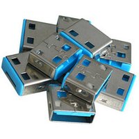 LINDY 10 USB Portschlösser BLAU Erweiterungskit für 40452 (40462) von Lindy