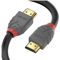 LINDY Anschlusskabel HDMI-A Stecker, HDMI-A Stecker 15.00m Schwarz, Grau 36968 HDMI-Kabel von Lindy