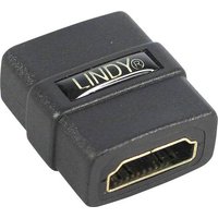 LINDY 41230 HDMI Adapter [1x HDMI-Buchse - 1x HDMI-Buchse] Schwarz von Lindy