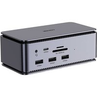 LINDY USB-C® Dockingstation DST-Pro USB4 integrierter Kartenleser, USB-C® Power Delivery von Lindy