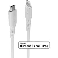 LINDY USB-Kabel USB 2.0 Apple Lightning Stecker, USB-C® Stecker 3.00 m Weiß 31318 von Lindy