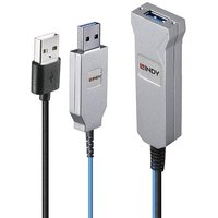 LINDY USB-Kabel USB 3.2 Gen1 (USB 3.0 / USB 3.1 Gen1) USB-A Stecker, USB-A Stecker, USB-A Buchse 100 von Lindy