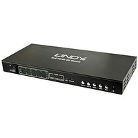LINDY Umschalter Matrix 6 x 2 HDMI 2.0 4 K UHD, mit Pip und Arc Funktionen von Lindy