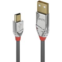 Usb 2.0 Typ a auf Mini-B Kabel, 0,5m, Cromo Line Lindy SU440A, 36630 Usb 2.0 Typ a auf Mini-B Kabel, 0,5m, Cromo Line Lindy SU440A, 36630 von Lindy