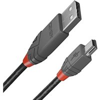 Lindy - USB-Kabel usb 2.0 usb-a Stecker, USB-Mini-B Stecker 0.50 m Schwarz, Grau 36721 Lindy - USB-Kabel usb 2.0 usb-a Stecker, USB-Mini-B Stecker 0.50 m Schwarz, Grau 36721 von Lindy
