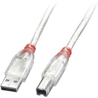 Lindy - USB-Kabel usb 2.0 usb-a Stecker, usb-b Stecker 0.20 m Transparent 41750 Lindy - USB-Kabel usb 2.0 usb-a Stecker, usb-b Stecker 0.20 m Transparent 41750 von Lindy