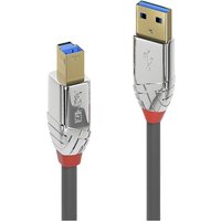 USB-Kabel usb 3.2 Gen1 (usb 3.0 / usb 3.1 Gen1) usb-a Stecker, usb-b Stecker 0.50 m Grau 3666 - Lindy von Lindy