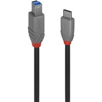USB-Kabel usb 3.2 Gen1 (usb 3.0 / usb 3.1 Gen1) usb-c® Stecker, usb-b Stecker 1.00 m Schwarz - Lindy von Lindy