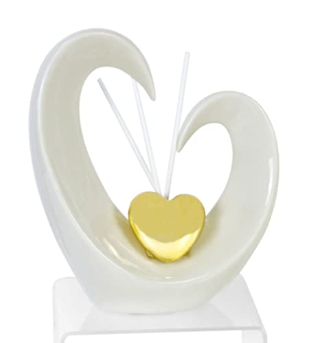 L.WHITE/GOLD Duft 18 cm L2210 von Linea 2 ELLE