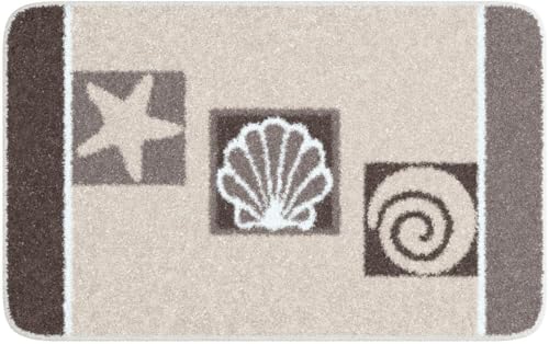 Linea Due AQUATICA Badteppich 50x80cm Taupe von Linea Due