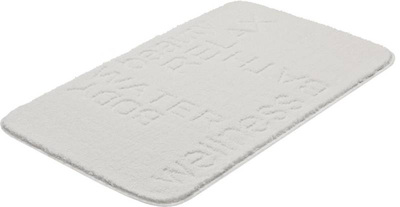 Linea Due Badematte Feeling, Höhe 18 mm, rutschhemmend beschichtet, fußbodenheizungsgeeignet, Polyester, rechteckig von Linea Due