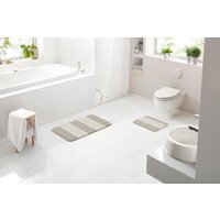 Linea Due Badematte "Waymore" Höhe 18 mm rutschhemmend beschichtet fußbodenheizungsgeeignet von Linea Due