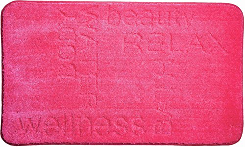 Linea Due Feeling Badteppich, 100% Polyester Magicsoft, Rose, 60 x 100 cm von Grund