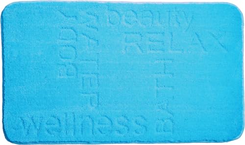 Linea Due Feeling Badteppich 65x115cm blau Linea Due Feeling Badteppich 65x115cm blau von Linea Due