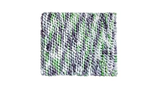 Linea Due Punto WC-Vorl.o.A.55x65 cm Silber Lime von Linea Due
