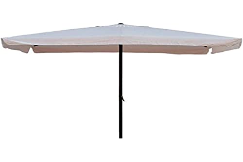 Garden Friend o850004, Sonnenschirm 2 x 3 x 2,4 m, weiß von Linea Garden Friend