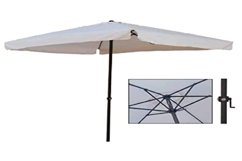 Linea Garden Friend o850005, Sonnenschirm 3 x 3 x 2,7 m, weiß von Linea Garden Friend
