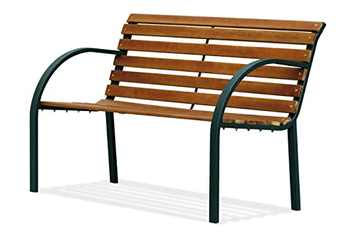 Linea Garden Friend BIACCHI Gartenbank Holz/Stahl von Linea Garden Friend