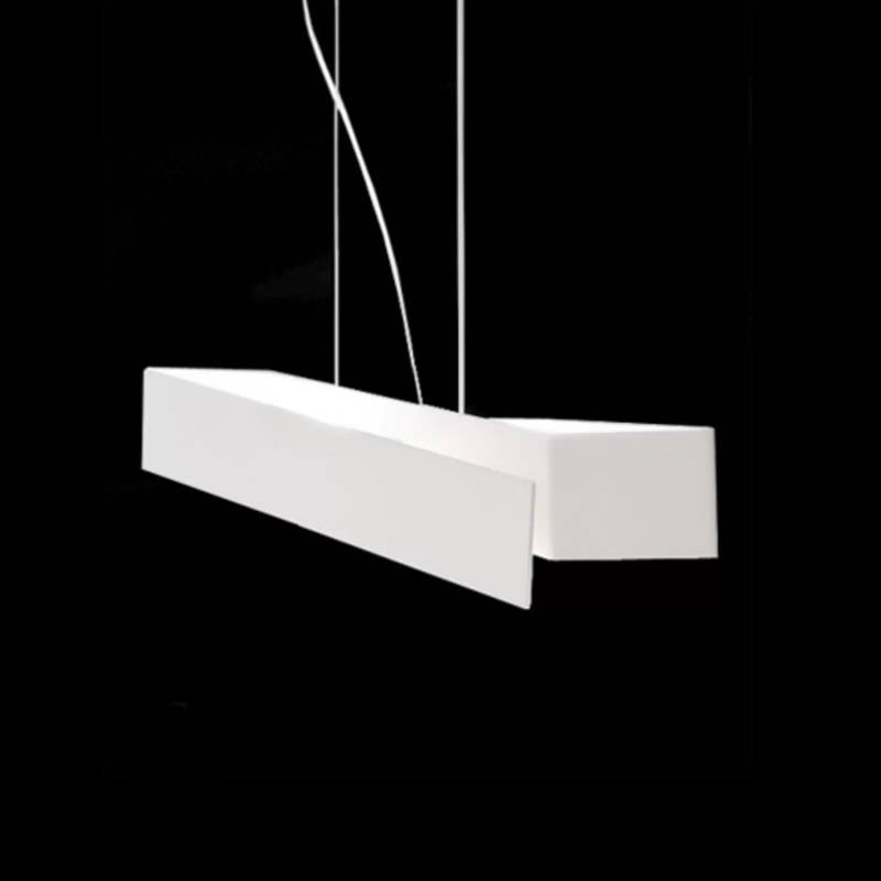 Linea Light Hängeleuchte Zig Zag Hängelampe Deckenlampe Deckenlicht Lampe weiß von Linea Light
