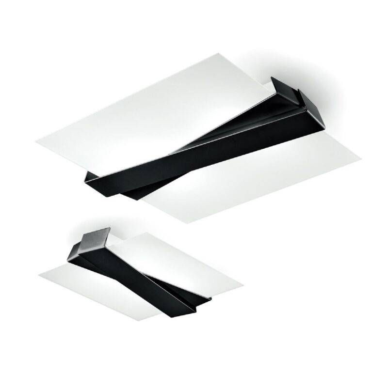 Linealight Wand- & Deckenleuchte Zig Zag small - schwarz von Linea Light