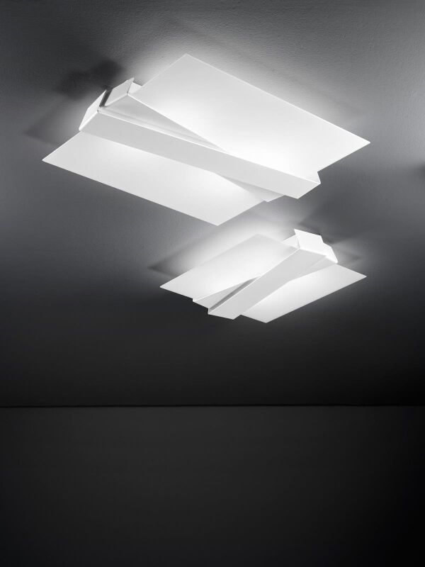 Linealight Wand- & Deckenleuchte Zig Zag small - weiß von Linea Light