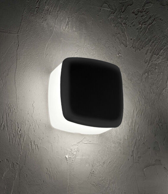 Linealight Wandleuchte Außenleuchte MiniWhite Cover_Q schwarz von Linea Light