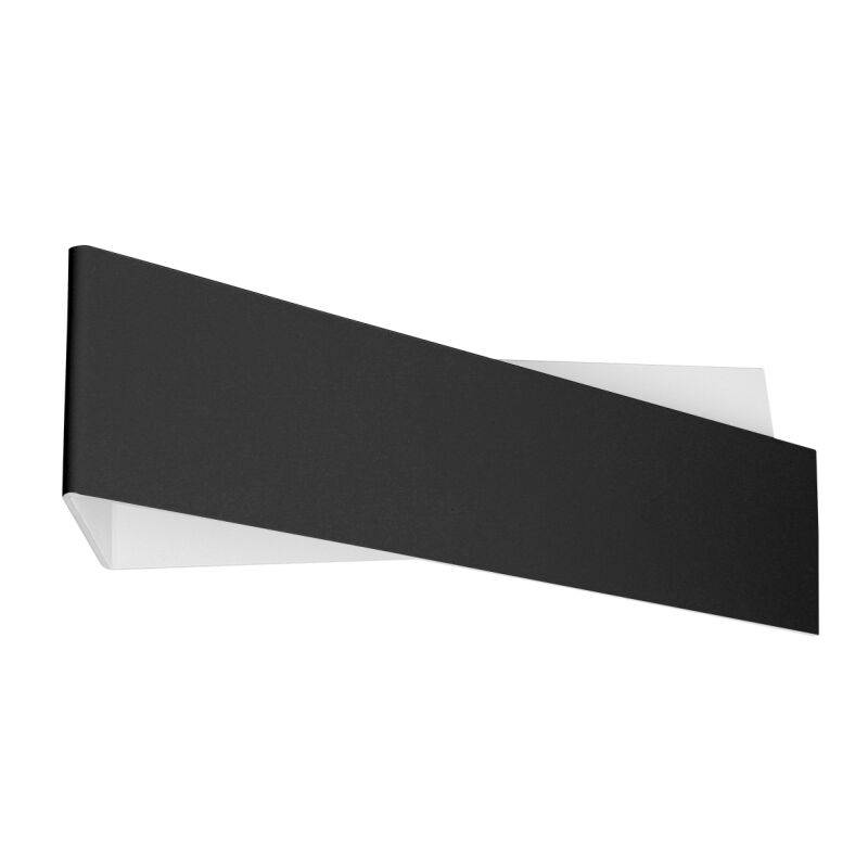 Linealight Wandleuchte Zig Zag - aluminium schwarz von Linea Light