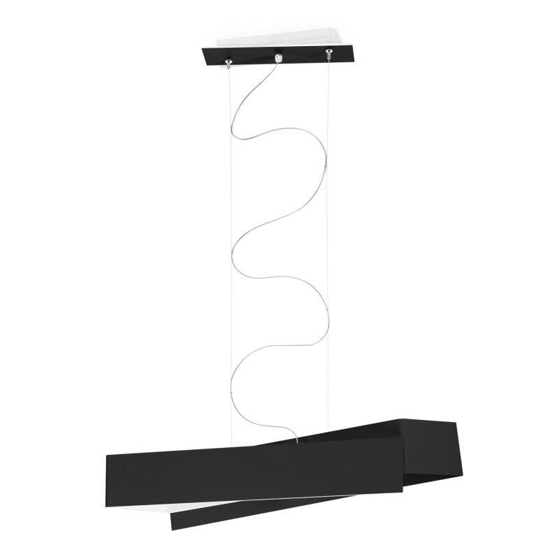 Linealight ausgefallene Pendelleuchte Zig Zag schwarz von Linea Light