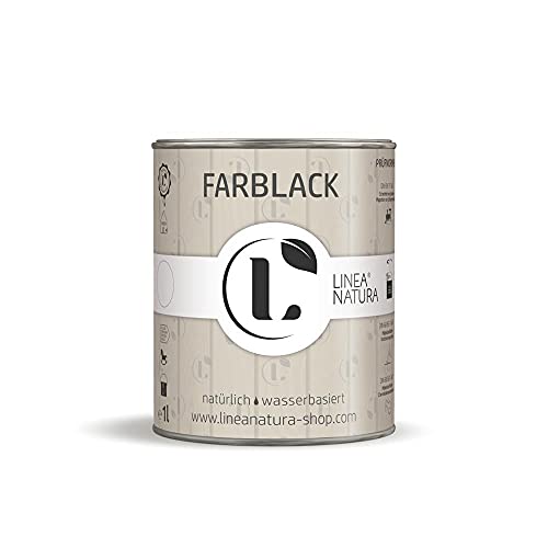 LINEA NATURA® - Farblack | Colorsiegel Möbellack | Holzlack | Holzfarbe | Buntlack - SHELLTIME (1L, SANDCASTLE) von Linea Natura