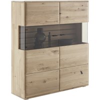 Linea Natura Highboard GEORGIA, Massivholz von Linea Natura