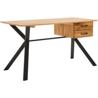 Linea Natura Schreibtisch WINTERTUR, Massivholz von Linea Natura