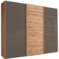 Linea Natura Schwebetürenschrank 3-türig CARDIFF, Teilmassiv Linea Natura Schwebetürenschrank 3-türig CARDIFF, Teilmassiv von Linea Natura