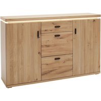 Linea Natura Sideboard BARCELONA, Teilmassiv von Linea Natura