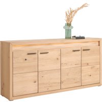 Linea Natura Sideboard CLEVELAND, Teilmassiv von Linea Natura