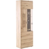 Linea Natura Vitrine PHÖNIX, Massivholz von Linea Natura