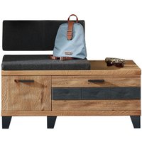 Linea Natura XL-Garderobenbank PERSIKO, Massivholz von Linea Natura