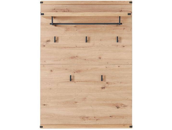 Linea Natura Garderobenpaneel GENUA II, Massivholz von Linea