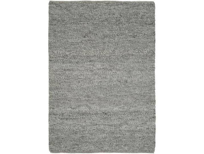 Linea Natura HANDWEBTEPPICH Helsinki, Graubraun, Uni, rechteckig, 250x300 cm, für Fußbodenheizung geeignet, in verschiedenen Größen erhältlich, von Linea