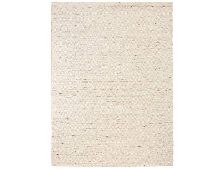 Linea Natura HANDWEBTEPPICH Taranto, Beige, Uni, rechteckig, 200x290 cm, für Fußbodenheizung geeignet, beidseitig verwendbar, in verschiedenen Größen von Linea