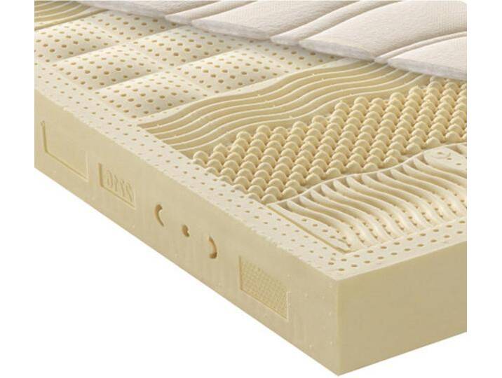 Linea Natura LATEXMATRATZE Waldgrün, Weiß, H2, 160x200 cm, Made in Austria, OEKO-TEX® STANDARD 100, Bezug abnehmbar/waschbar, Ober- und Unterseite von Linea