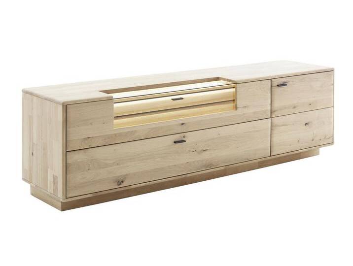 Linea Natura Lowboard GEORGIA, Massivholz von Linea