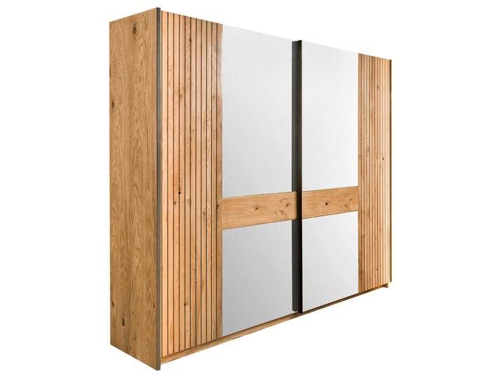 Linea Natura SCHWEBETÜRENSCHRANK Rubea, Eiche, Metall, Eiche, furniert, 6 Fächer, 242x214x67 cm, Beimöbel erhältlich, umfangreiches Zubehör in Linea Natura SCHWEBETÜRENSCHRANK Rubea, Eiche, Metall, Eiche, furniert, 6 Fächer, 242x214x67 cm, Beimöbel erhältlich, umfangreiches Zubehör in von Linea