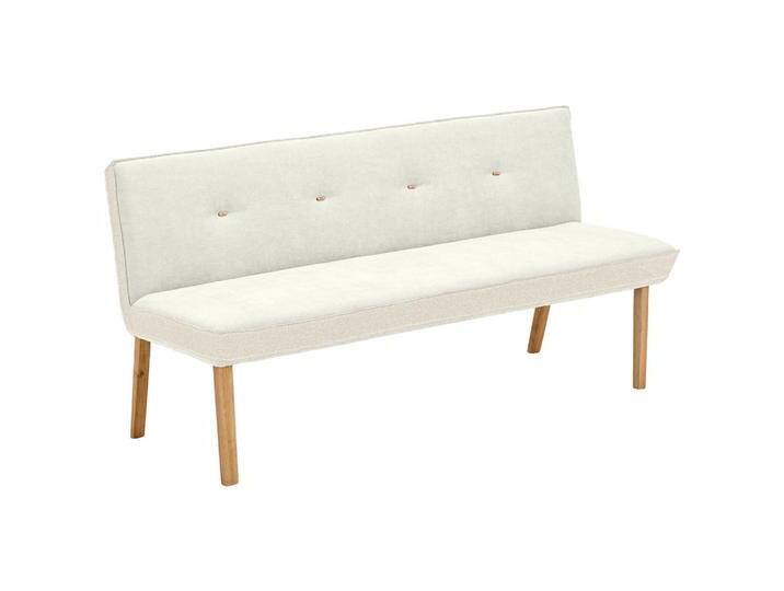 Linea Natura SITZBANK, Creme, Holz, Eiche, vollmassiv, 2-3-Sitzer, 157x88x63 cm, Esszimmer, Bänke, Sitzbänke Linea Natura SITZBANK, Creme, Holz, Eiche, vollmassiv, 2-3-Sitzer, 157x88x63 cm, Esszimmer, Bänke, Sitzbänke von Linea