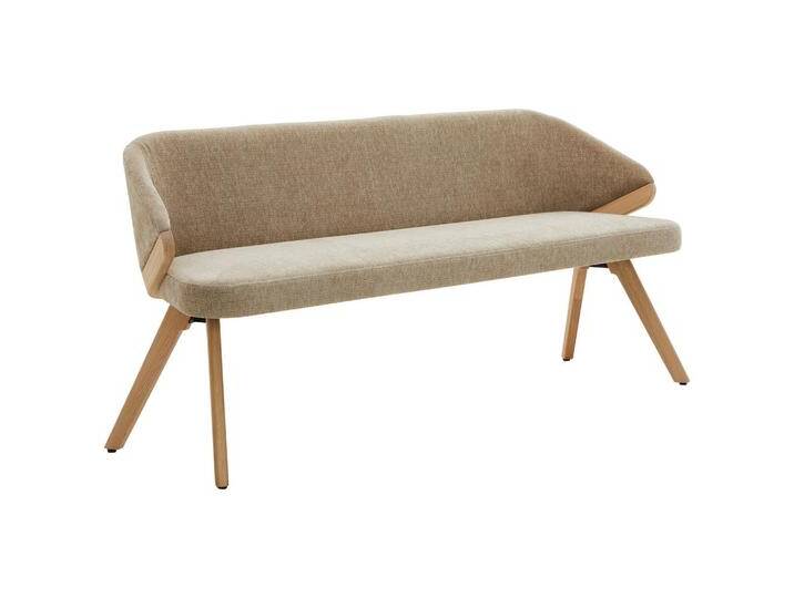 Linea Natura SITZBANK LISSONI, Beige, Holz, Eiche, massiv, 3-Sitzer, 231x83x59 cm, mit Rückenlehne, in verschiedenen Größen erhältlich, Esszimmer, Linea Natura SITZBANK LISSONI, Beige, Holz, Eiche, massiv, 3-Sitzer, 231x83x59 cm, mit Rückenlehne, in verschiedenen Größen erhältlich, Esszimmer, von Linea