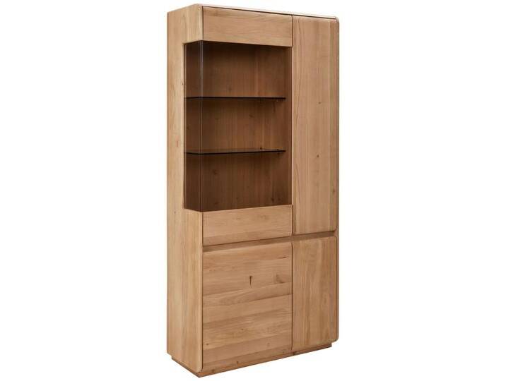 Linea Natura Vitrine BERGEN, Massivholz von Linea