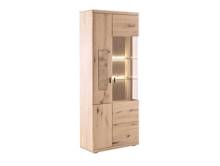 Linea Natura Vitrine PHÖNIX, Massivholz von Linea