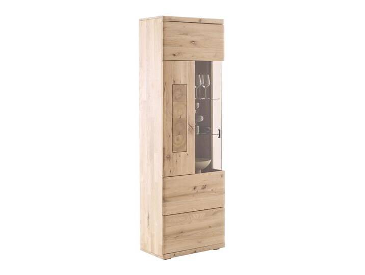 Linea Natura Vitrine PHÖNIX, Massivholz von Linea